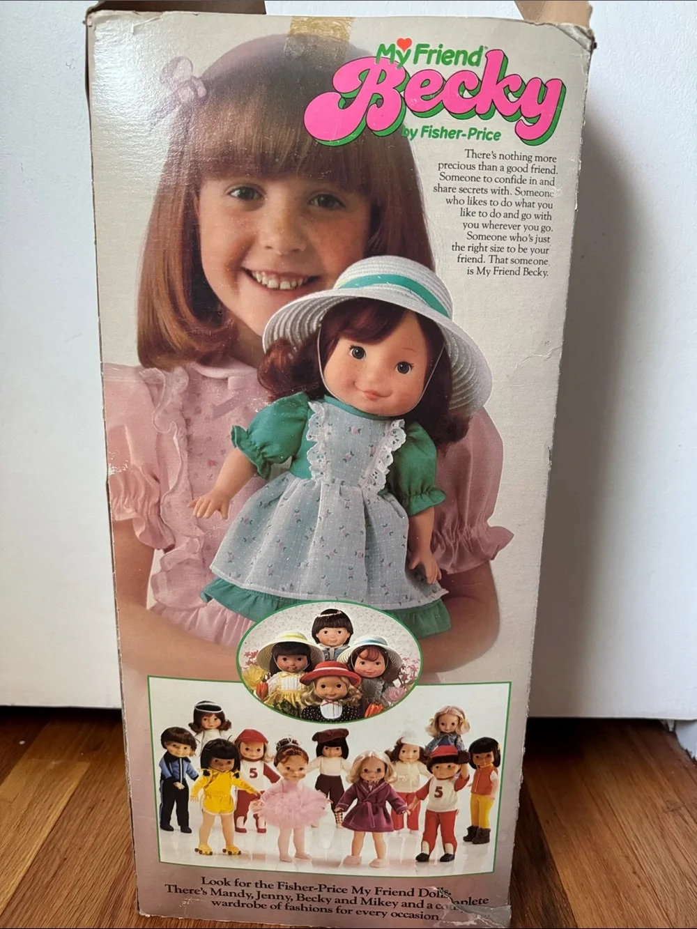 Fisher-Price Vintage My Friend Becky Doll